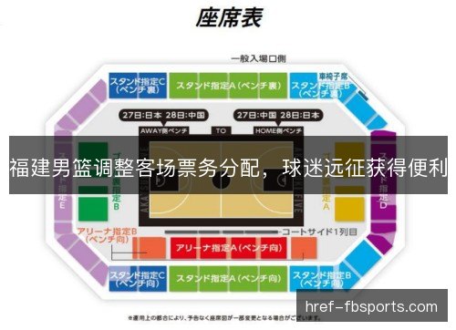 福建男篮调整客场票务分配，球迷远征获得便利